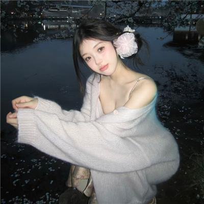单车上的少女海报